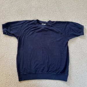 Jungmaven shirt sleeve raglan sweatshirt - navy